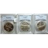 Image 1 : 3 PCGS69  Commemorative   $:92D Columbus-95D Cycling