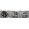 Image 2 : 3 PCGS69  Commemorative   $:92D Columbus-95D Cycling