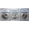 Image 1 : 3 PCGS69  Commemorative   $:1997P Botanical-99P Madison-