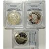 Image 1 : 2000P Leif Erickson silver $'S  proof and BU
