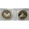 Image 2 : 2000P Library congress and 2001P Capitol Visitor  silver $'S  p