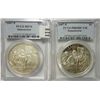 Image 1 : 2007P  Jamestown silver $'S  proof and BU