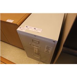 GREY 2 DRAWER VERTICAL FILE