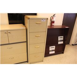MAPLE 4 DRAWER VERTICAL FILE