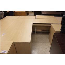 MAPLE EXECUTIVE L-SHAPE DESK