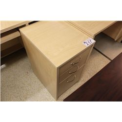 MAPLE 3 DRAWER FILE CABINET