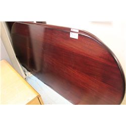 MAHOGANY 8' BOARDROOM TABLE