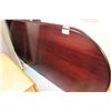 Image 1 : MAHOGANY 8' BOARDROOM TABLE