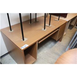 BEECH COMPUTER DESK