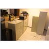 Image 2 : 13 METAL FILE CABINETS & MISC STATIONARY
