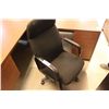 Image 1 : BLACK EXECUTIVE HIGH BACK CHAIR & CHAIR MAT