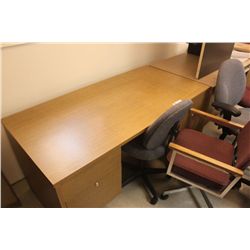 MEDIUM OAK 60" X 30" DESK