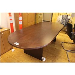 CHERRY 8FT BOARDROOM TABLE