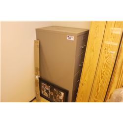 4 DRAWER BEIGE VERTICAL FILE