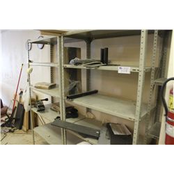 LOT OF MISCELLANEOUS RACKING AND OFFICE FURNITURE