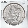 Image 1 : BLAZING $1 SILVER MORGAN 1886