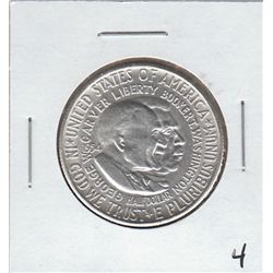 SILVER BOOKER T WASHINGTON COMMEMORATIVE 1954 UNC