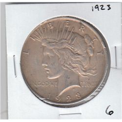 1923 $1 PEACE DOLLAR