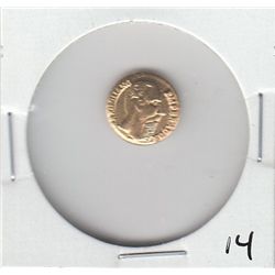 MEXICO GOLD WEDDING TOKEN