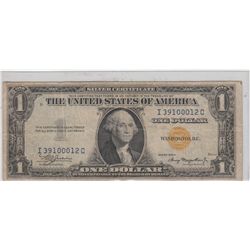 $1 NORTH AFRICA SILVER CERTIFICATE 1935 EMERGENCY ISSUE