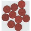 Image 1 : LOT OF 10 RATION TOKENS RED POINT OPA