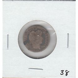 BARBER DIME1896