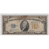 Image 1 : $10 NORTH AFRICA SILVER CERTIFICATE EMERGENCY ISSUE 1935