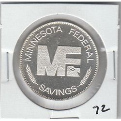 MINNESOTA SILVER ROUND PROOF