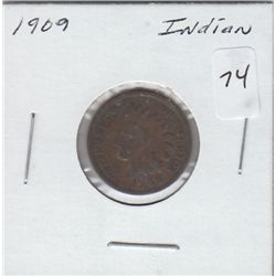 1909 INDIAN HEAD CENT