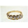 Image 1 : 14K Yellow Gold Diamond Ring