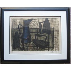 Buffet, Bernard - Original lithograph Hand signed and Numbered, Circa 1955