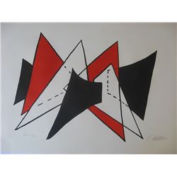 Calder, Alexander - Original lithograph signed and numbered