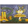 Image 1 : Grubb, Lisa - Happy Cat - signed/numbered canvas