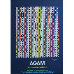 Agam, Yaakov - Original limited edition serigraph hand signed and numbered