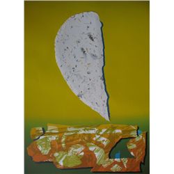 Secunda, Arturo - Original hand signed & numbered lithograph w/ collage