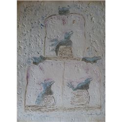 Berthois-Rigal, Bernard - Original hand signed and numbered Carborundum