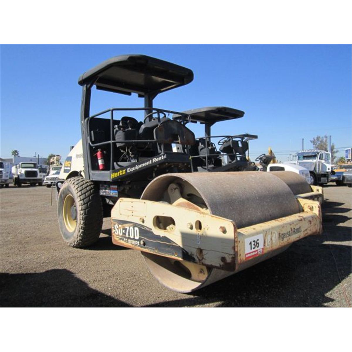 Ingersoll-Rand SD70D TF Vibratory Roller
