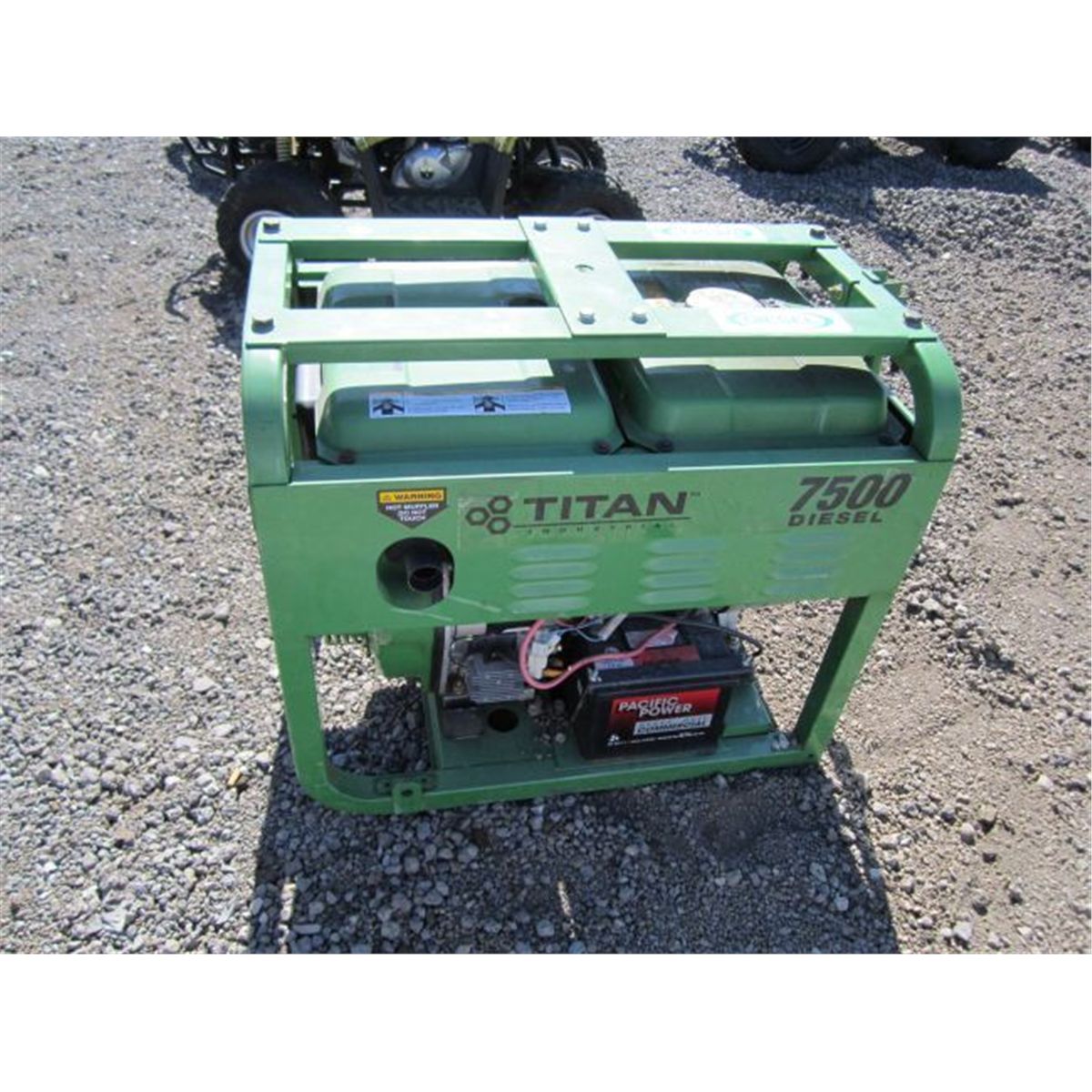 Titan 7500 Watt Diesel Generator