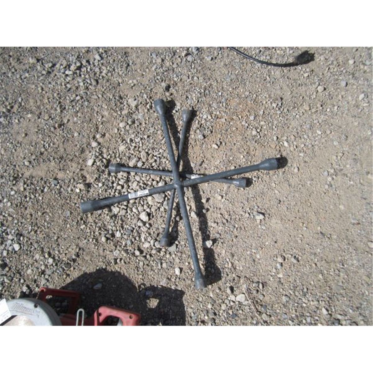 Set of Automotive Lug Nut Cross Wrenches