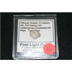 ottoman empire IX century AH XVI century AD contemporary counterfeit AR