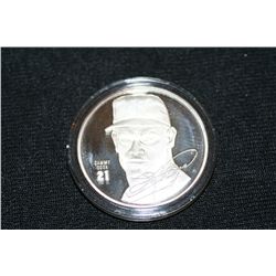 sammy sosa home run series limited edition .999 pure silver 1 oz. coin