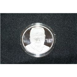 mark mcgwire home run series limited edition .999 pure silver 1 oz. coin