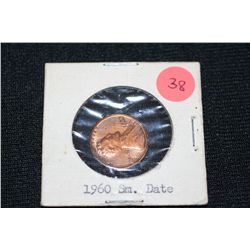 1960 us penny small date UNC