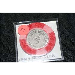 northshore club casino $5 gaming chip