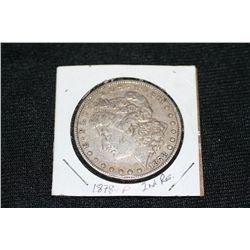 1878-P 2nd rev silver morgan dollar