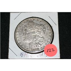 1878-P 2nd rev silver morgan dollar