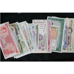 various foreign notes lot of 100
