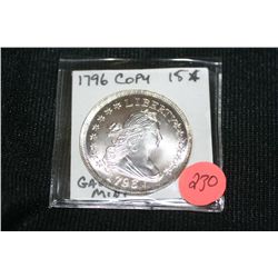 1796 copy liberty half dollar gallery mint