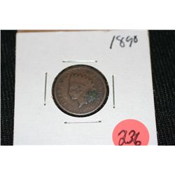 1890 indian head penny