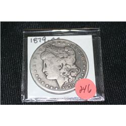 1879-CC silver morgan dollar